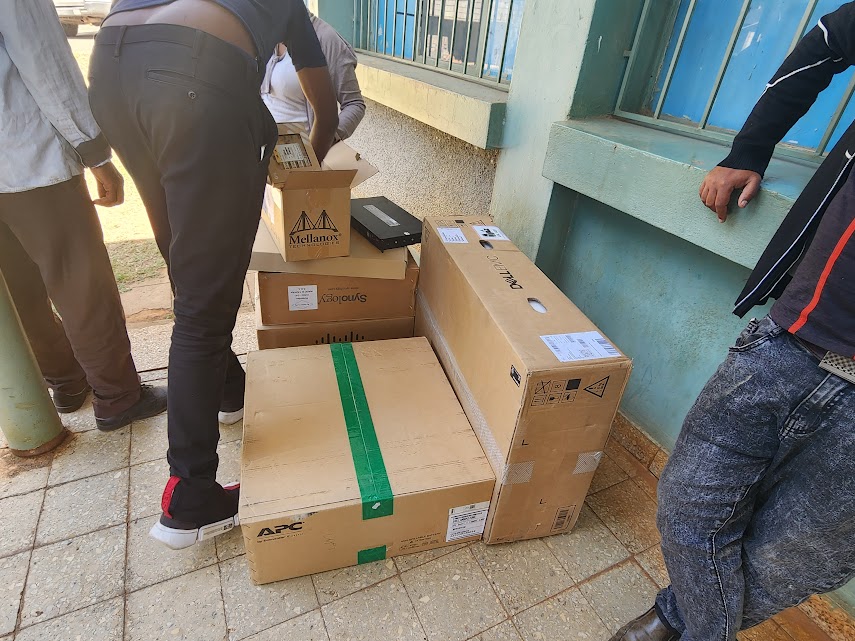 ICT equipment donated by IQ-GEAR